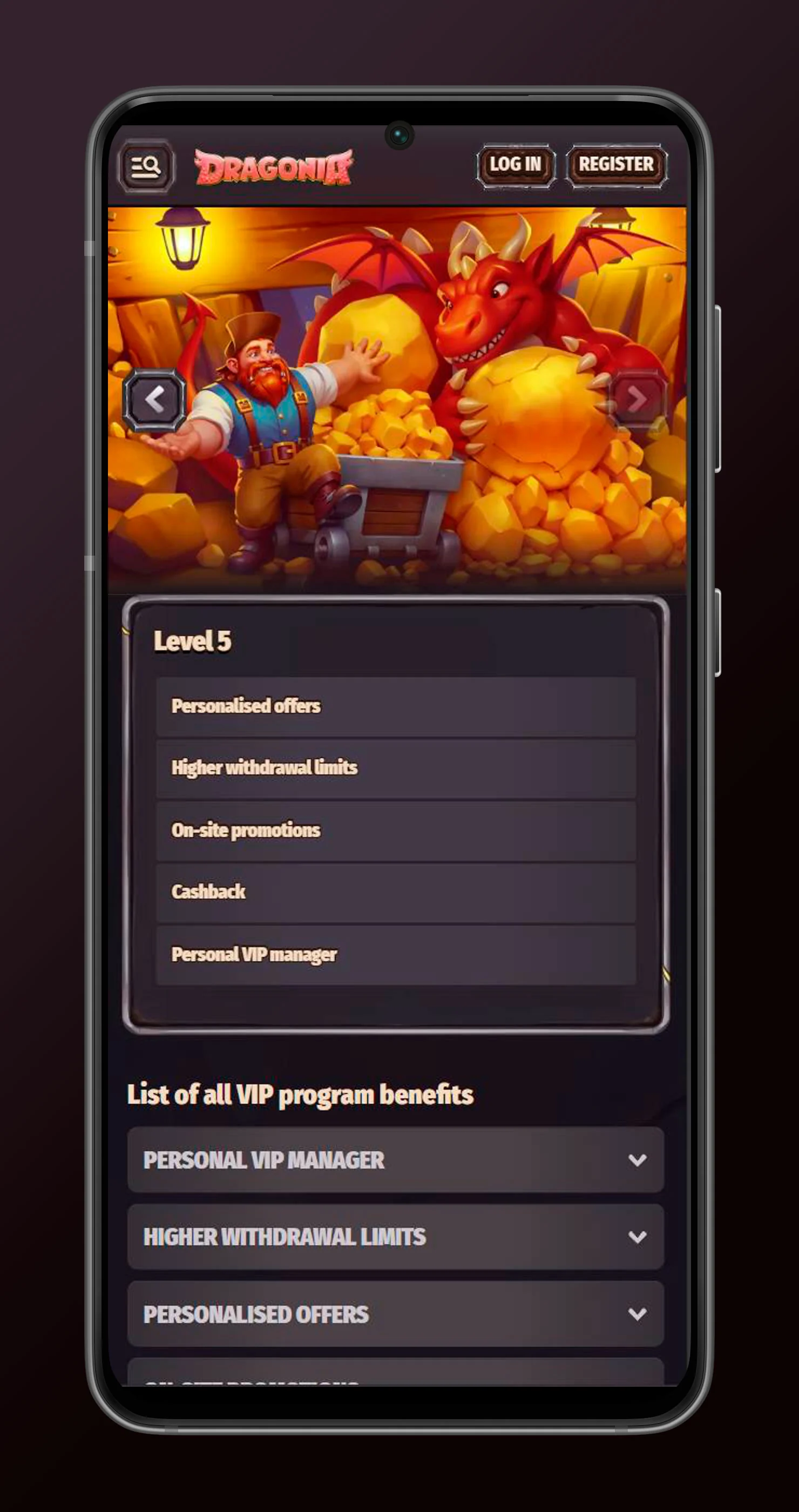 VIP dragonia casino
